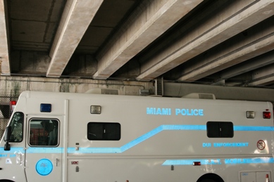 Miami Dade Police DUI Enforcement Mobile Intoxilyzer 8000 Truck